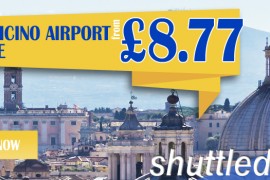 Share a Shuttle from Fiumicino Airport to Rome