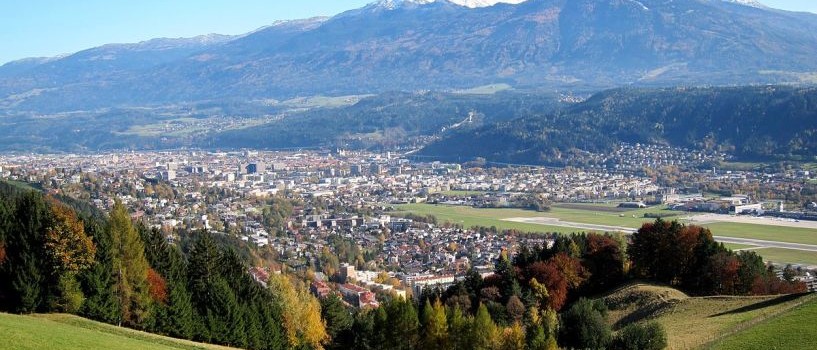 Innsbruck, de hoofdstad van Tirol