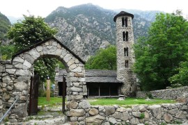 Santa Coloma, een heel klein dorpje in het bijzondere Andorra