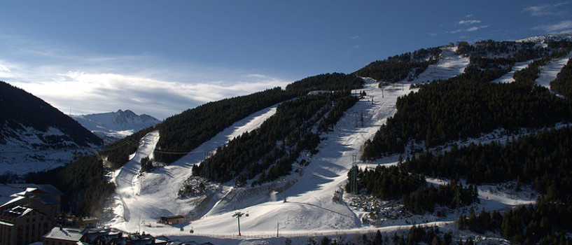First-class network of ski lifts in Soldeu
