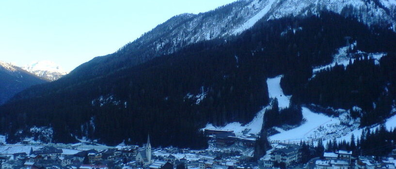 Arabba, een rustig dorpje in het Dolomiti skigebied