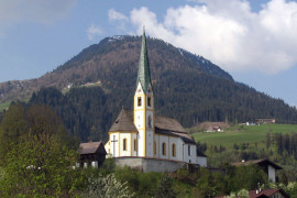 Kirchberg in Tirol, onderdeel van het grootste skigebied van Oostenrijk