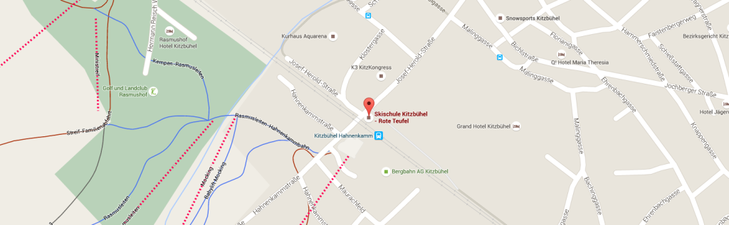 Kitzbühel mapa 3