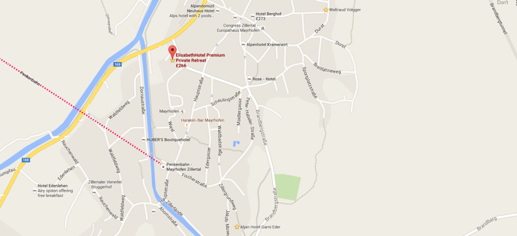 Mayrhofen mapa 5