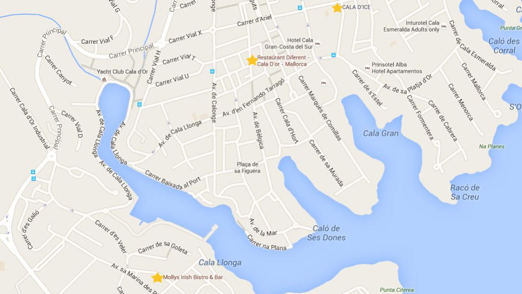 Mapa Cala d'Or 3