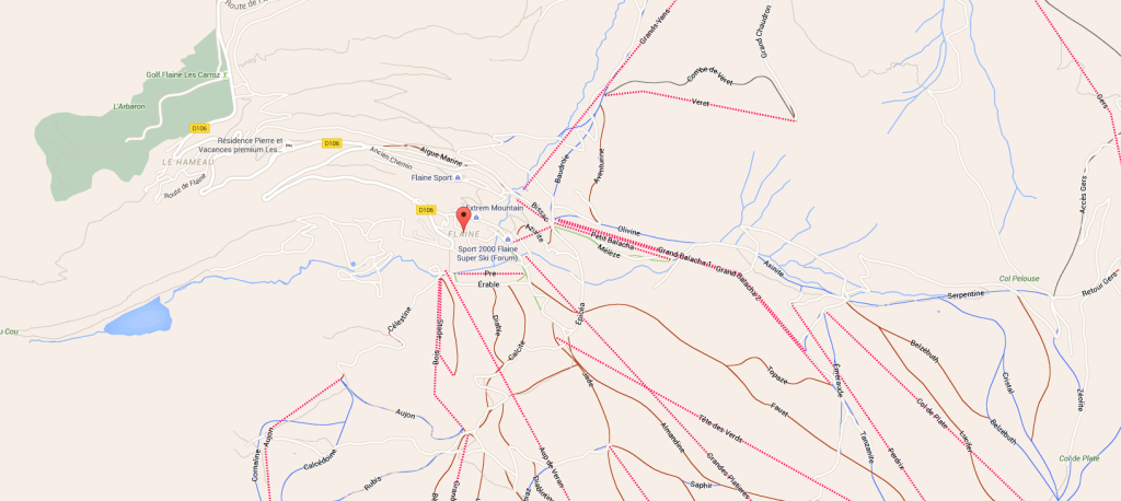 Mapa Flaine 2