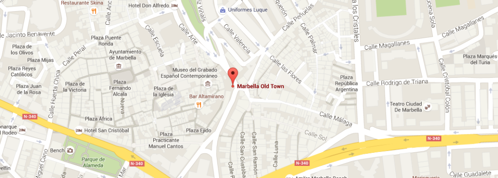 Mapa  Marbella 2