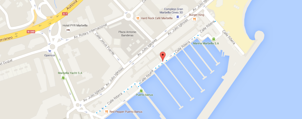 Puerto Banús Mapa 3