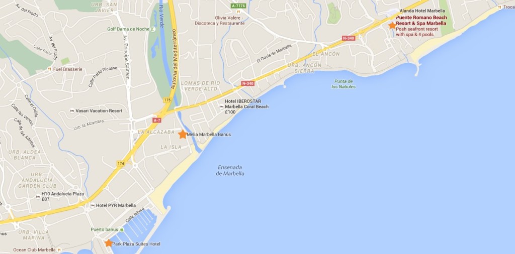 Puerto Banús Mapa 8