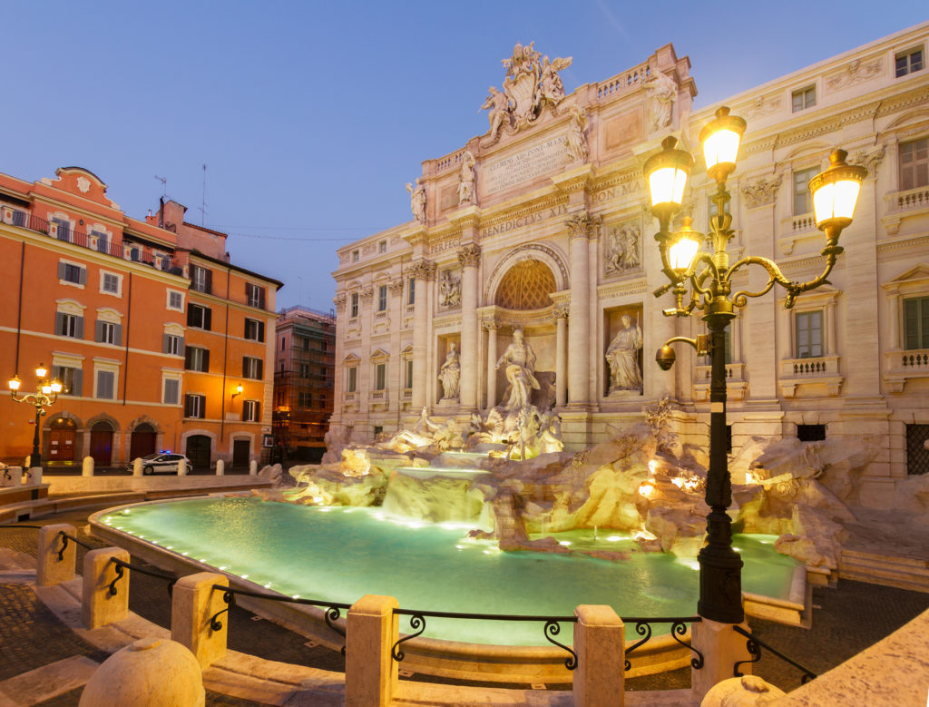 Trevi Fontain in Rome