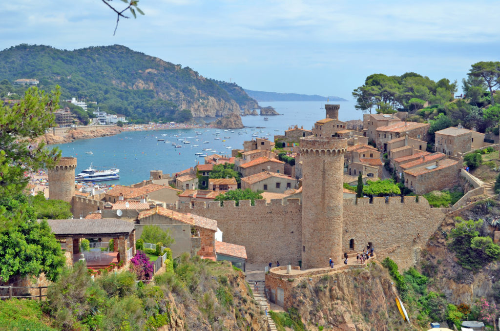 Vila Vella de Tossa de Mar. Costa Brava. Catalunya. Espaa