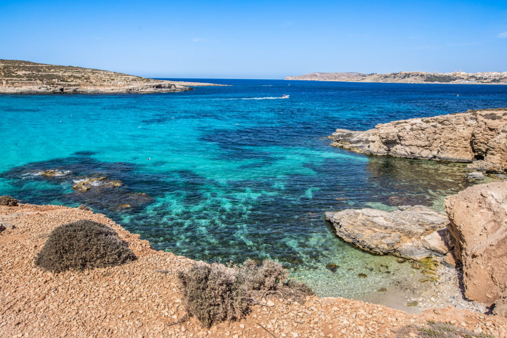 Blue lagoon Malte, Comino