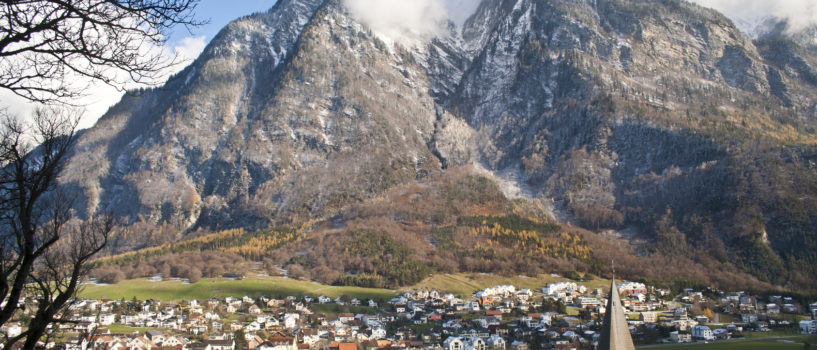 Liechtenstein: det lilla landet mitt i Alperna