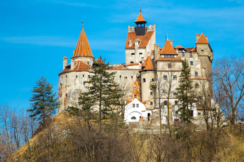 Bran Castle, Romania, known for the story of Dracula