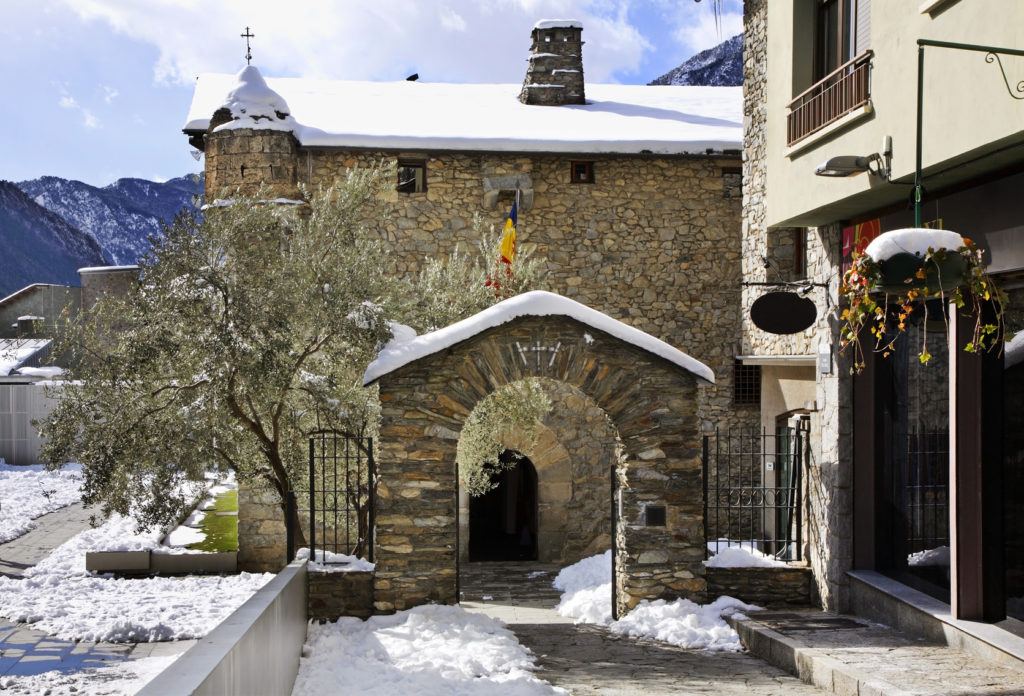 Casa de la Vall in Andorra la Vella. Andorra
