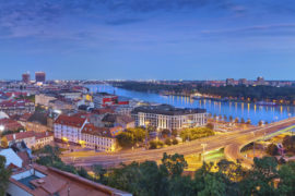 Bratislavas Fluss Exkursion
