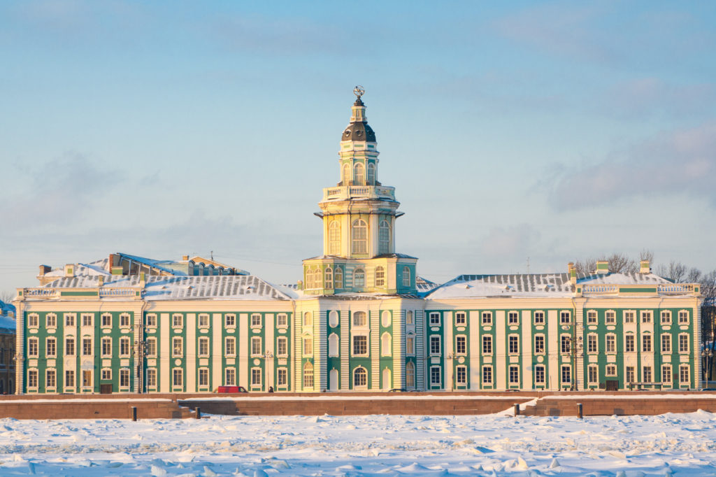 Russia. Saint Petersburg. Winter.