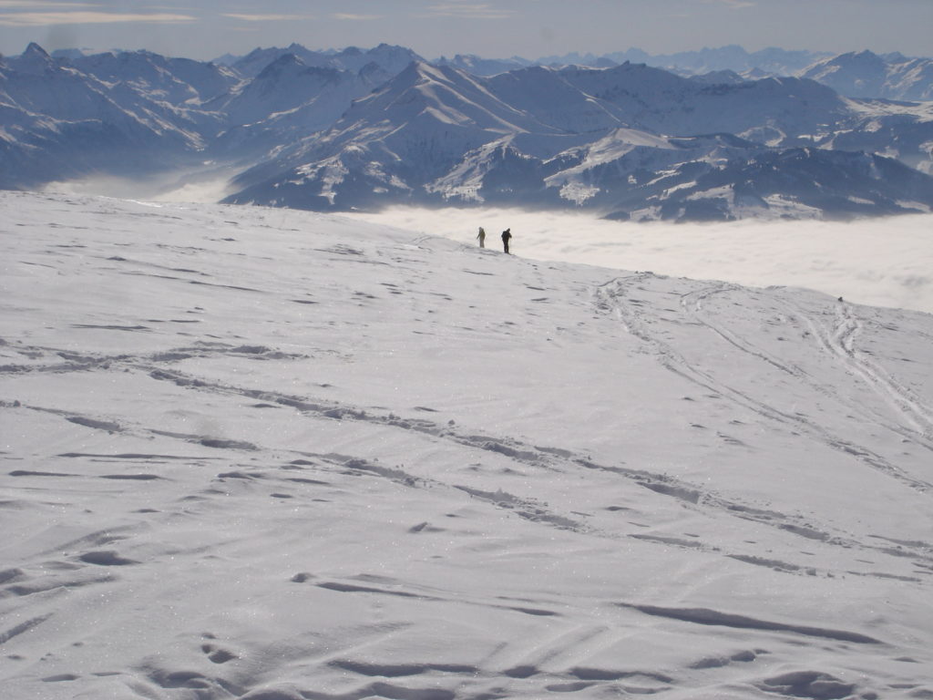 Paysage alpin Flaine (Haute-Savoie)
