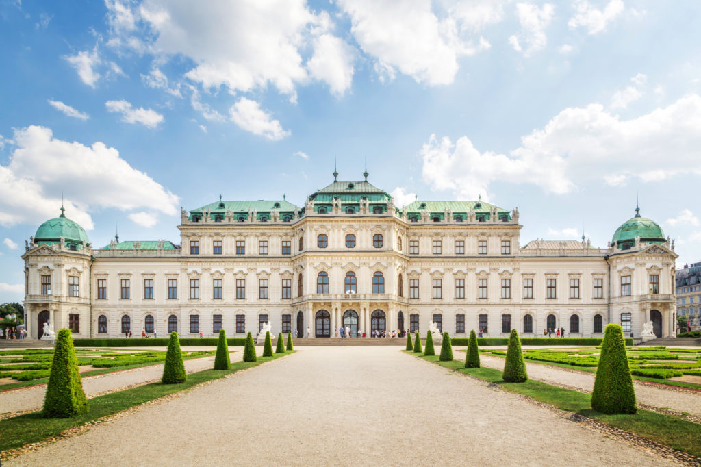 The Belvedere Palace, Vienna, Austria