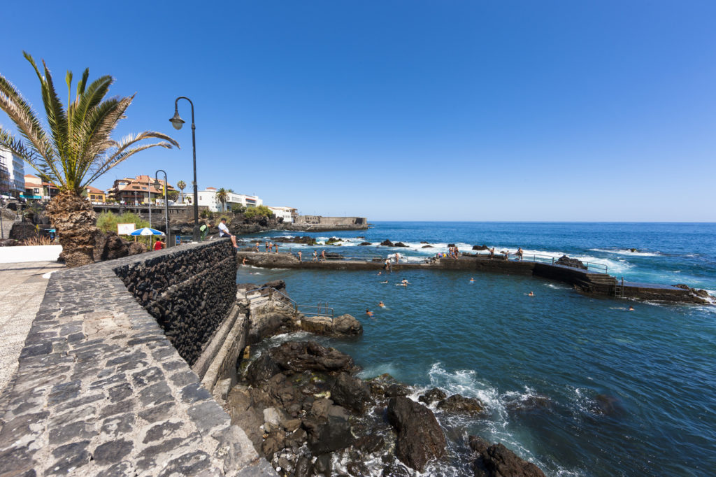 Promenade of Puerto de la Cruz, San Telmo, Tenerife North, Tenerife, Canary Islands, Spain, Europe