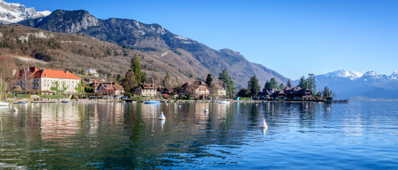 Visita el lago de Annecy, el más puro de Europa