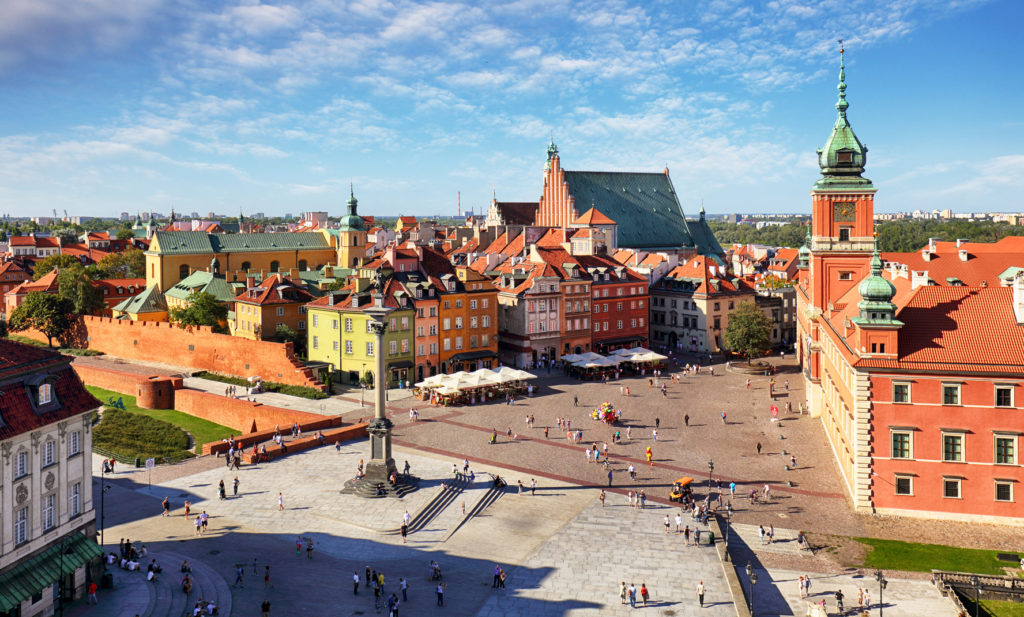 Warsaw old town, Poland