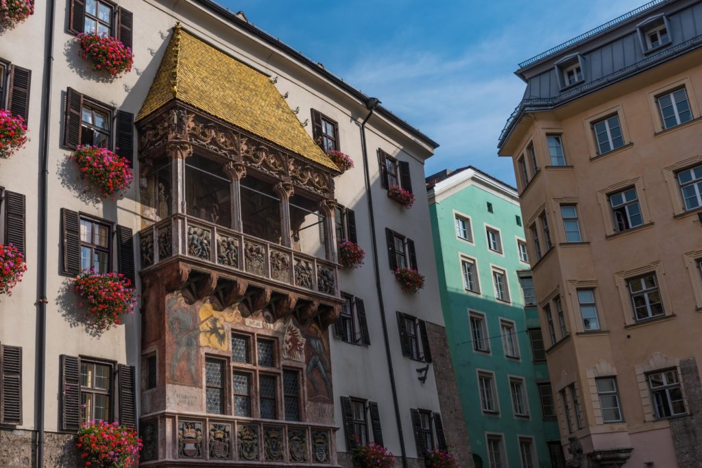 Innsbruck Altstadt Goldenes Dachl