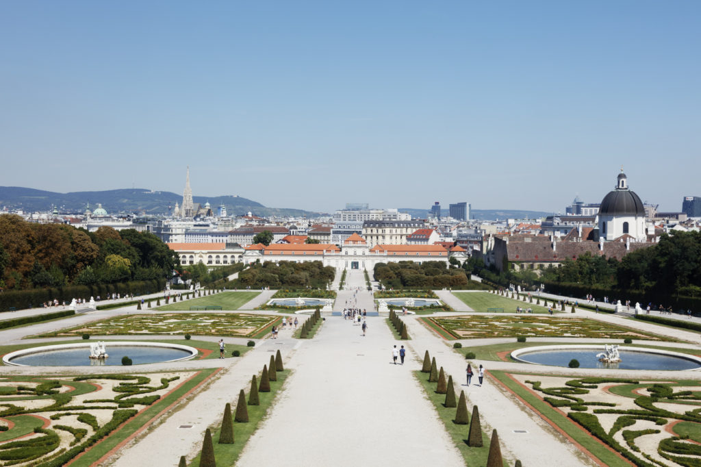 Gardens of the Belvedere Palace