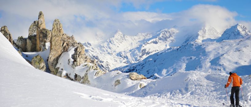 Disfruta del esquí y del paisaje en Bourg Saint Maurice