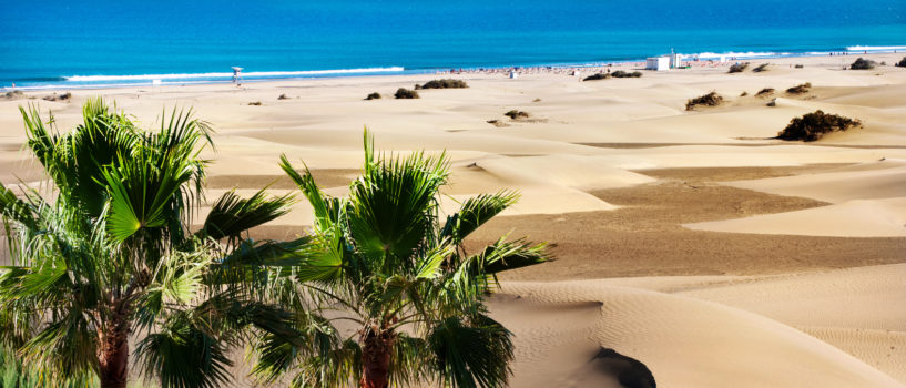 Ontdek de wat Rustigere Stranden Rondom Playa del Inglés