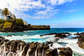 Descubre la belleza exótica de la costa de Puerto de la Cruz