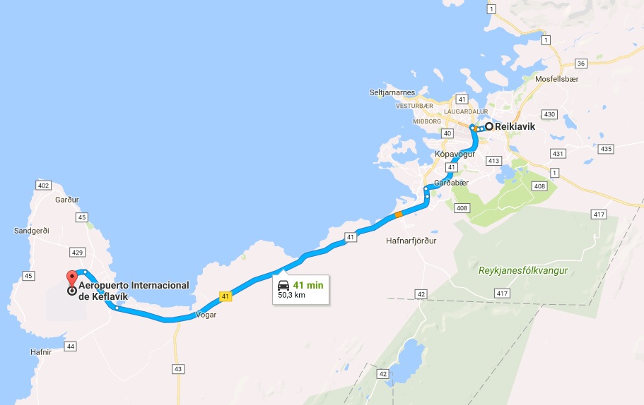 Aeropuerto de Reykjavik