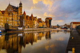 Scheepvaart en Geschiedenis in Gdansk, Polen