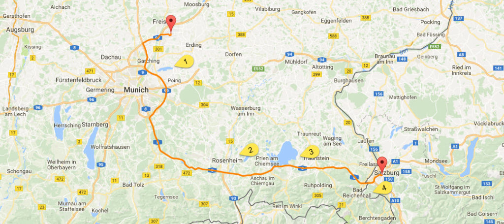 münchen salzburg