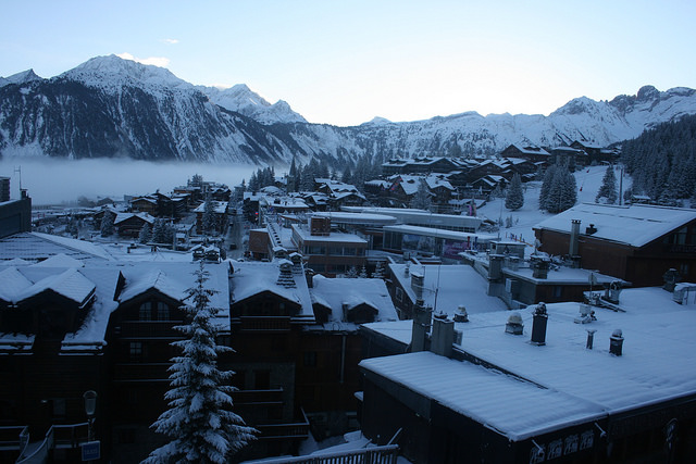 Courchevel France - Skiing with the Stars