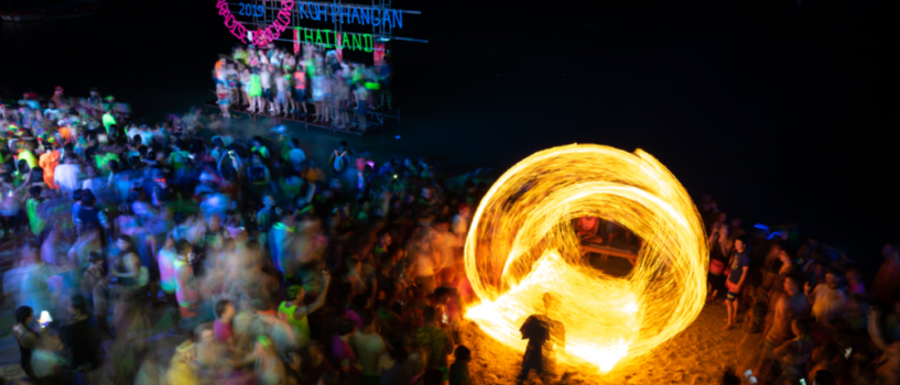 Travel from Chaweng (Koh Samui) to the Full Moon Party on Ko Pha Ngan