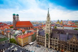 München – Härlig stämning i Bayerns huvudstad
