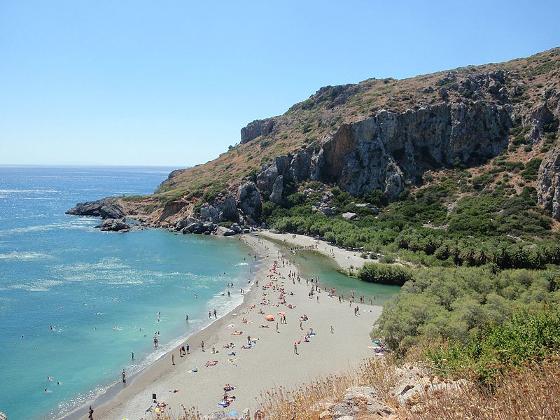 Rethymno beach - preveli